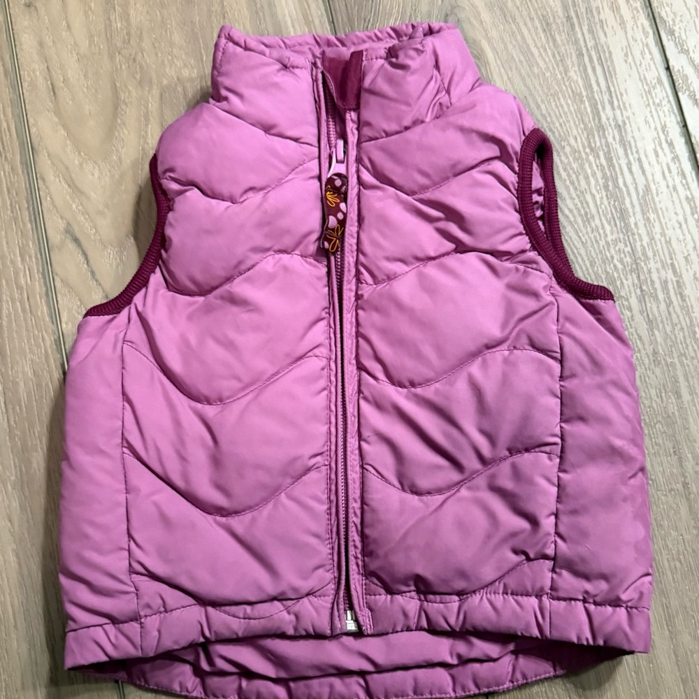 REI Kids Pink Quilted Vest